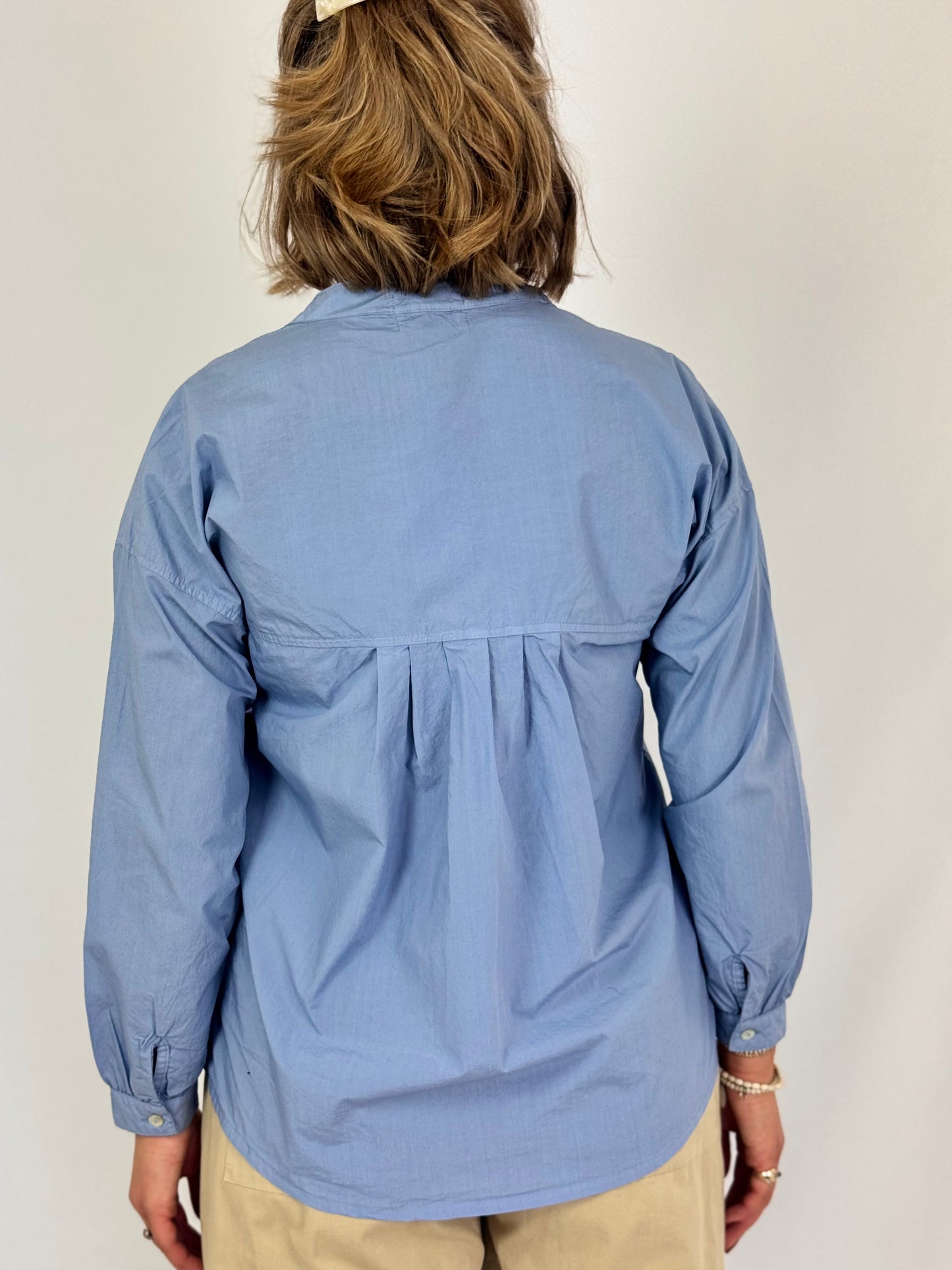 Beatriz Furest Alma Blouse Sky