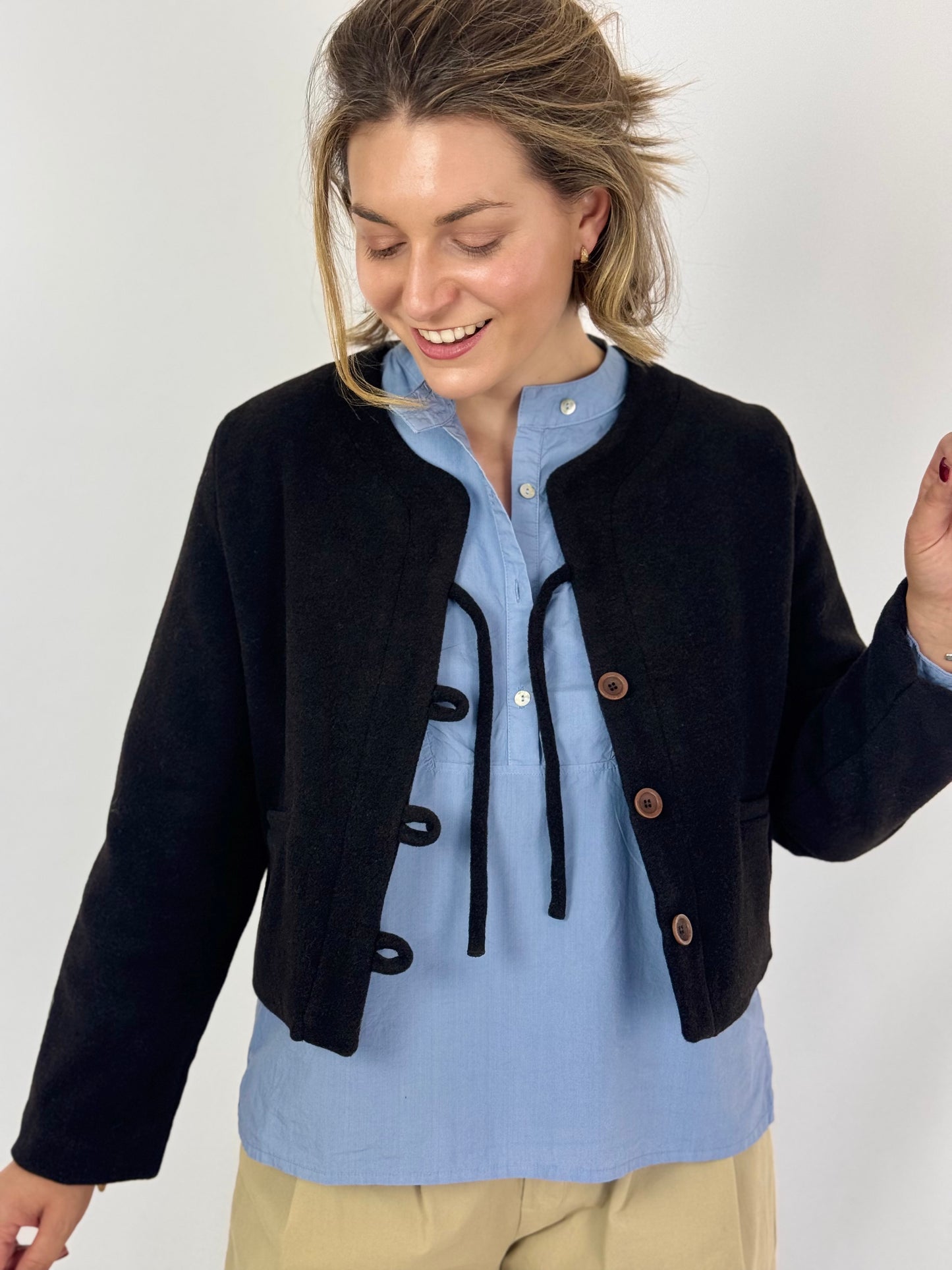Beatriz Furest Jaya Jacket Brown
