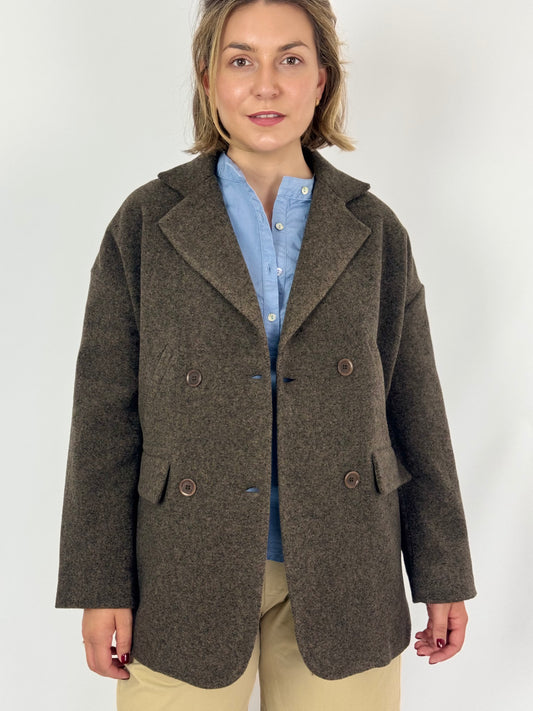 Beatriz Furest Himalaya Coat Toasted