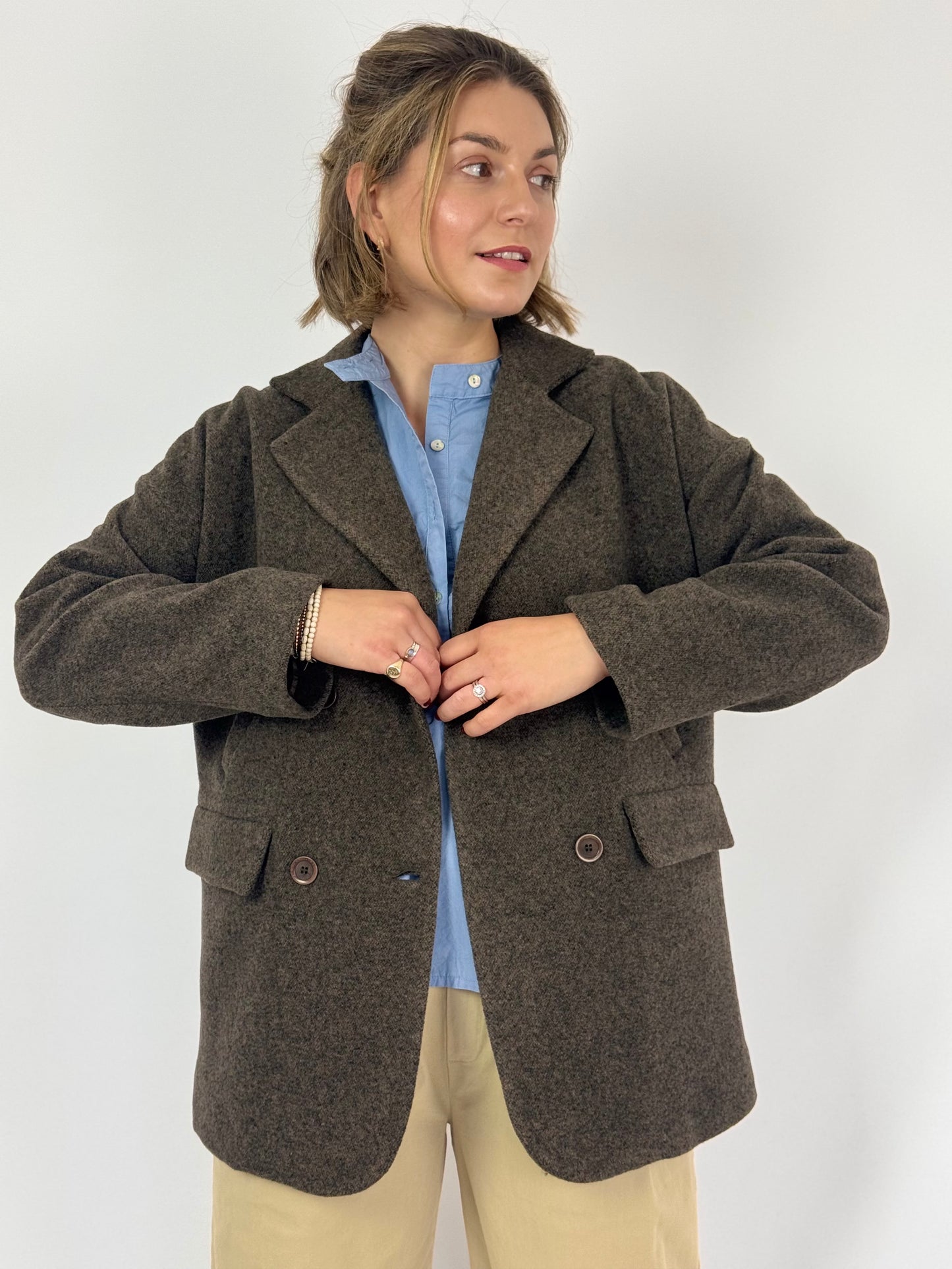 Beatriz Furest Himalaya Coat Toasted