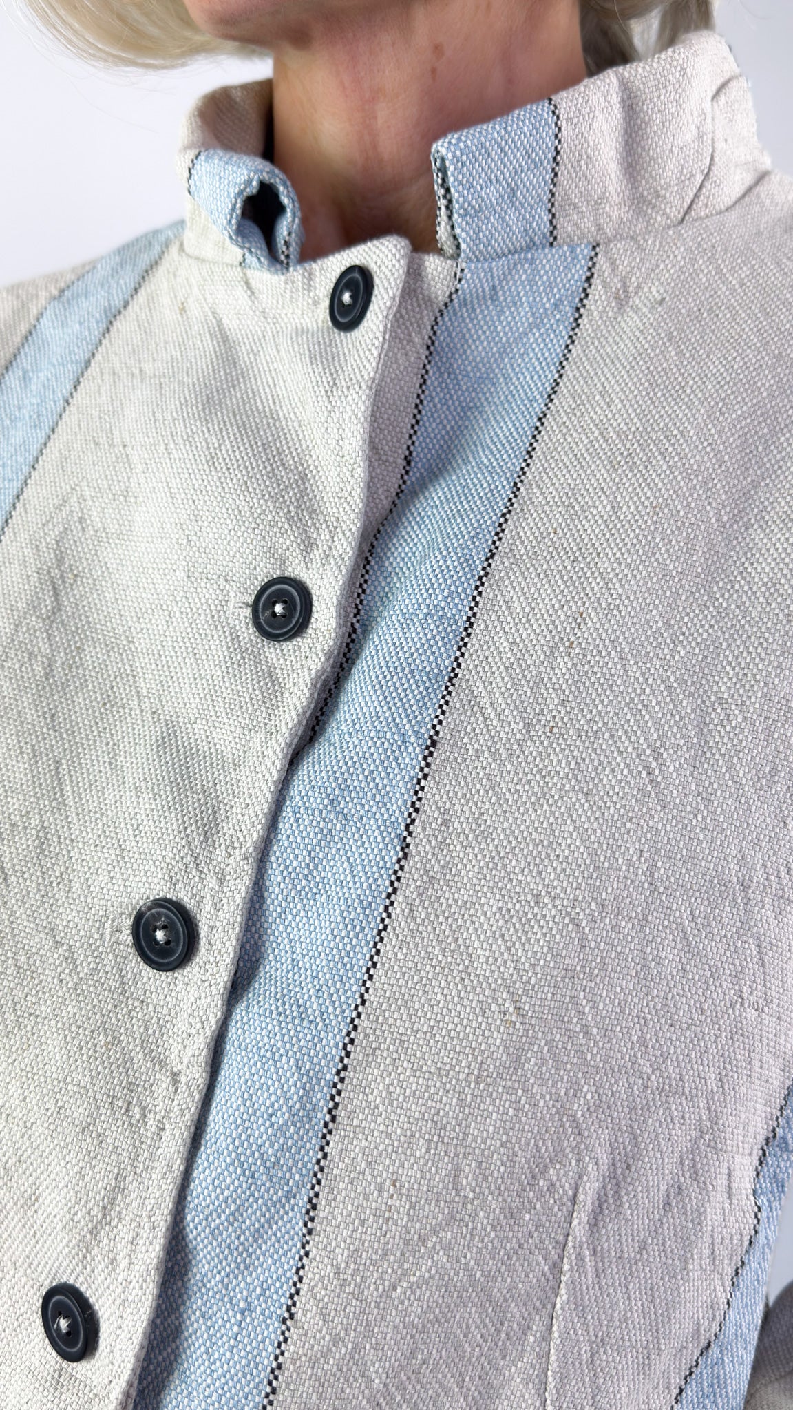 Rundholz Dip 2101103 Jacket Sky Stripe