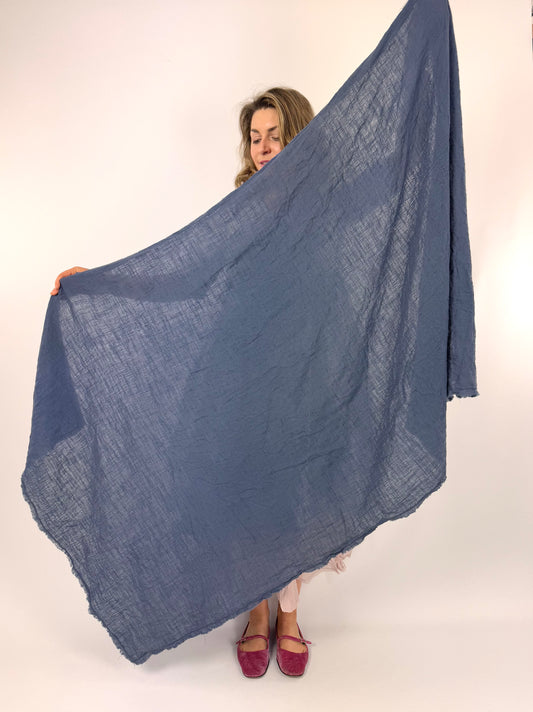 Ewa i Walla Judy Shawl Blue