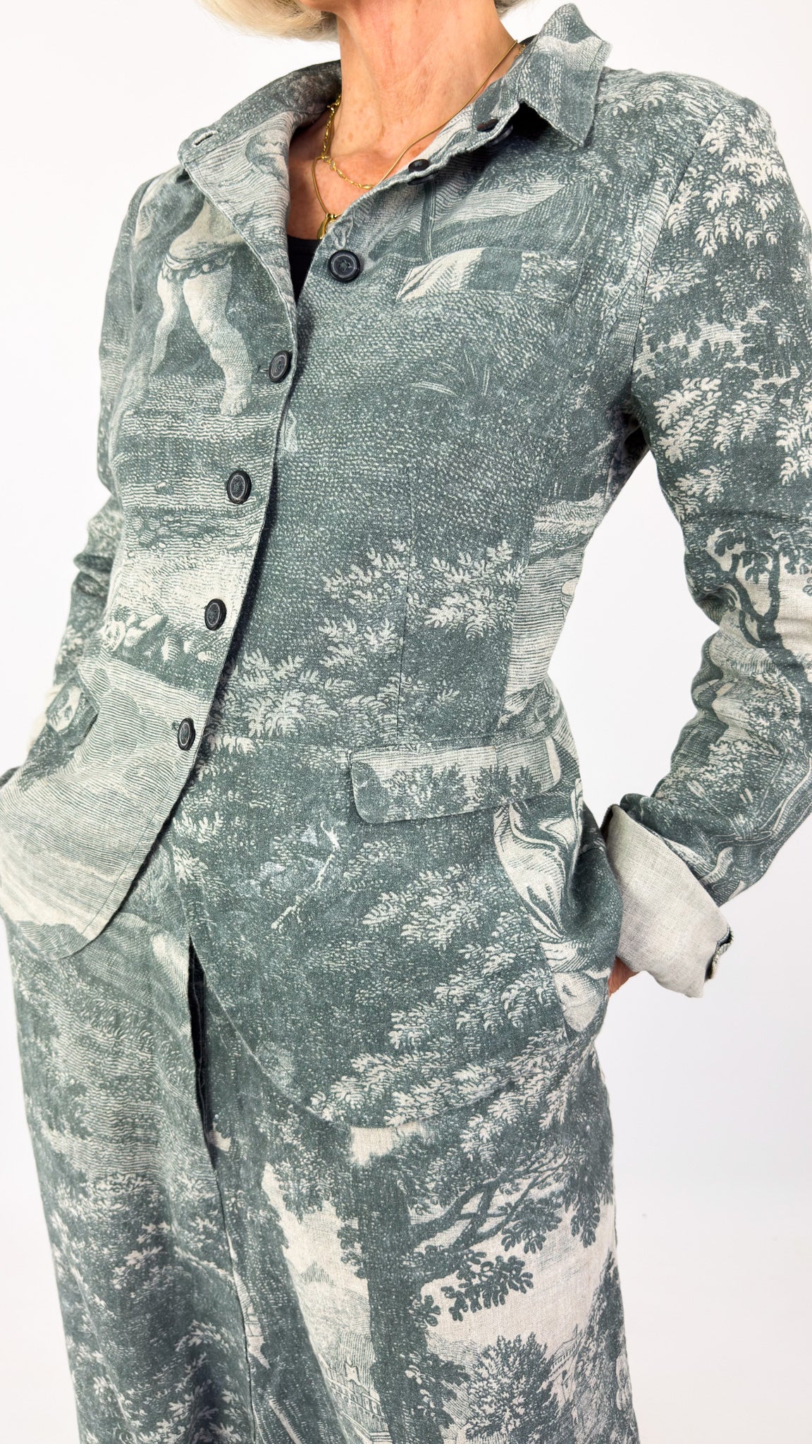 Rundholz Dip 1102 Jacket Seaweed Print