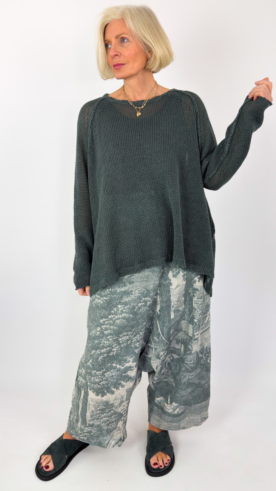 Rundholz Dip 2440701 Jumper Seaweed