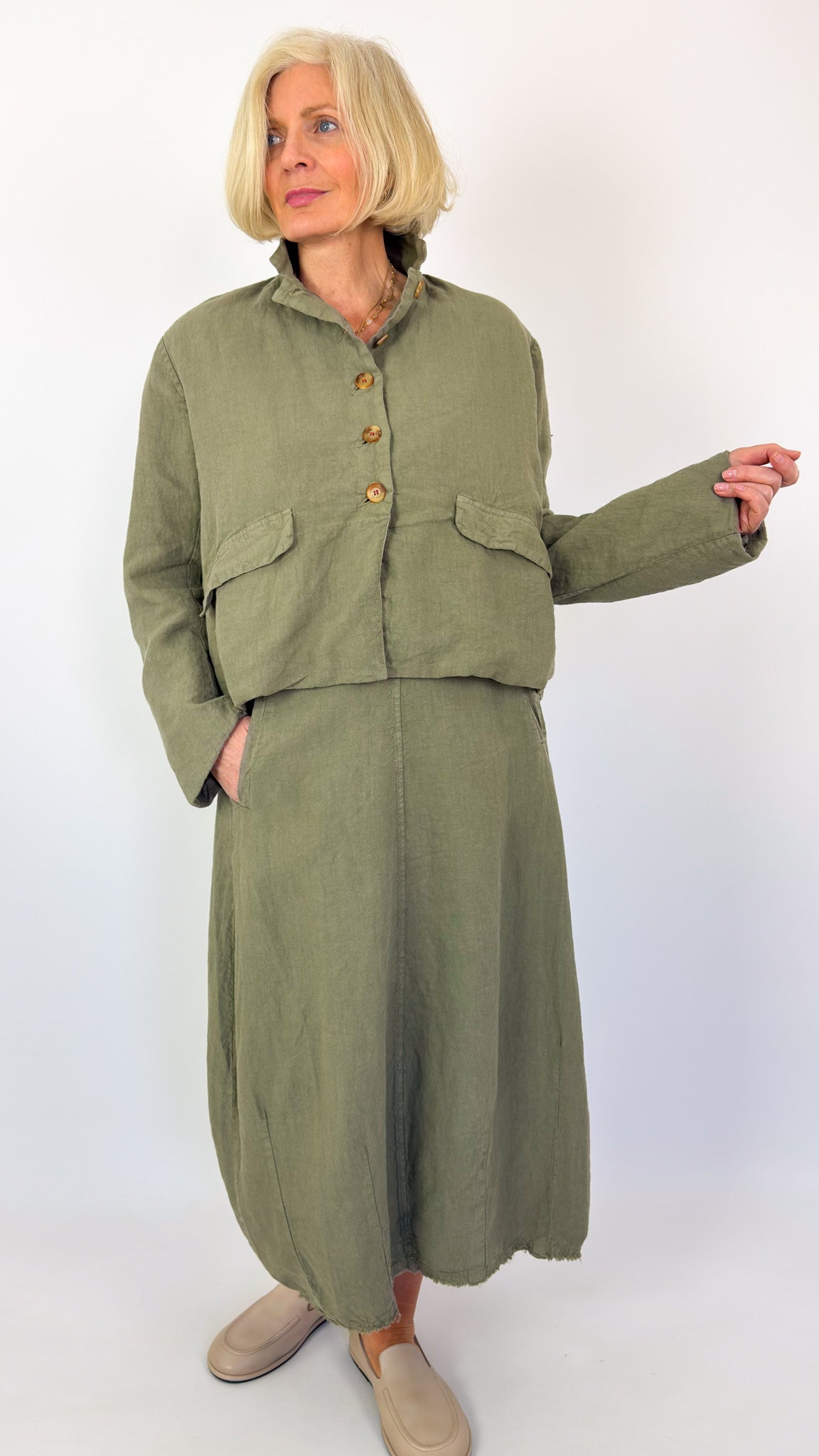 Hannoh Wessel Julia Jacket Khaki