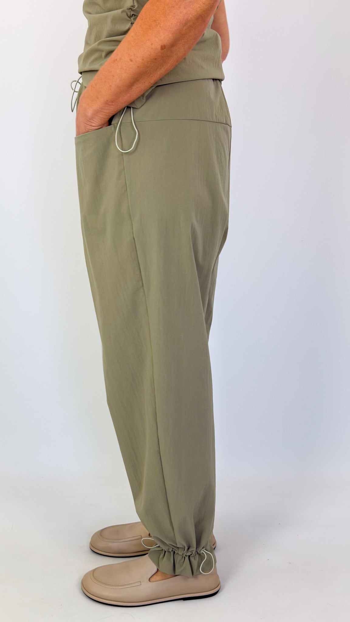 Annette Gortz Flux Trousers Grey/Green