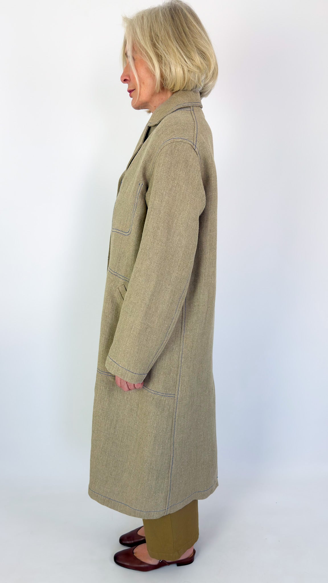Minina Agnese Coat Linen