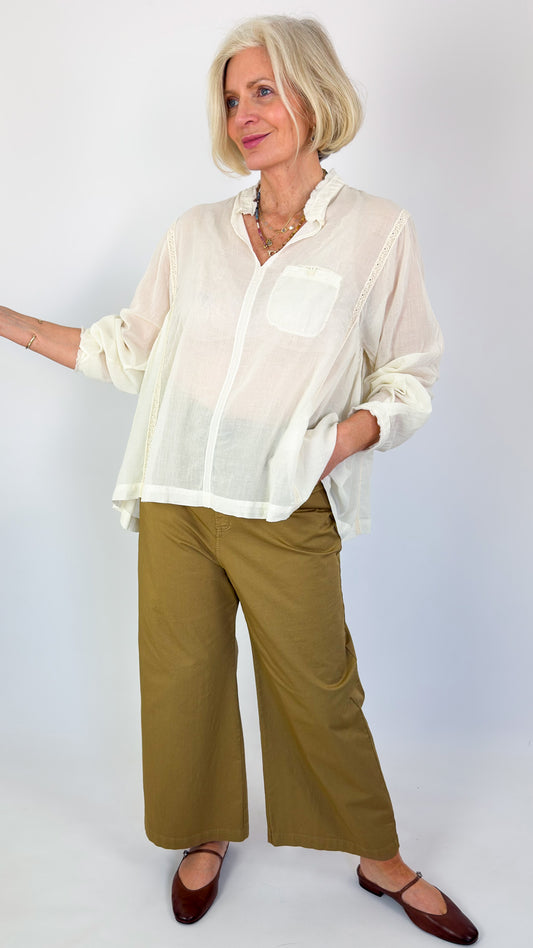 Minina Petra Shirt Cream