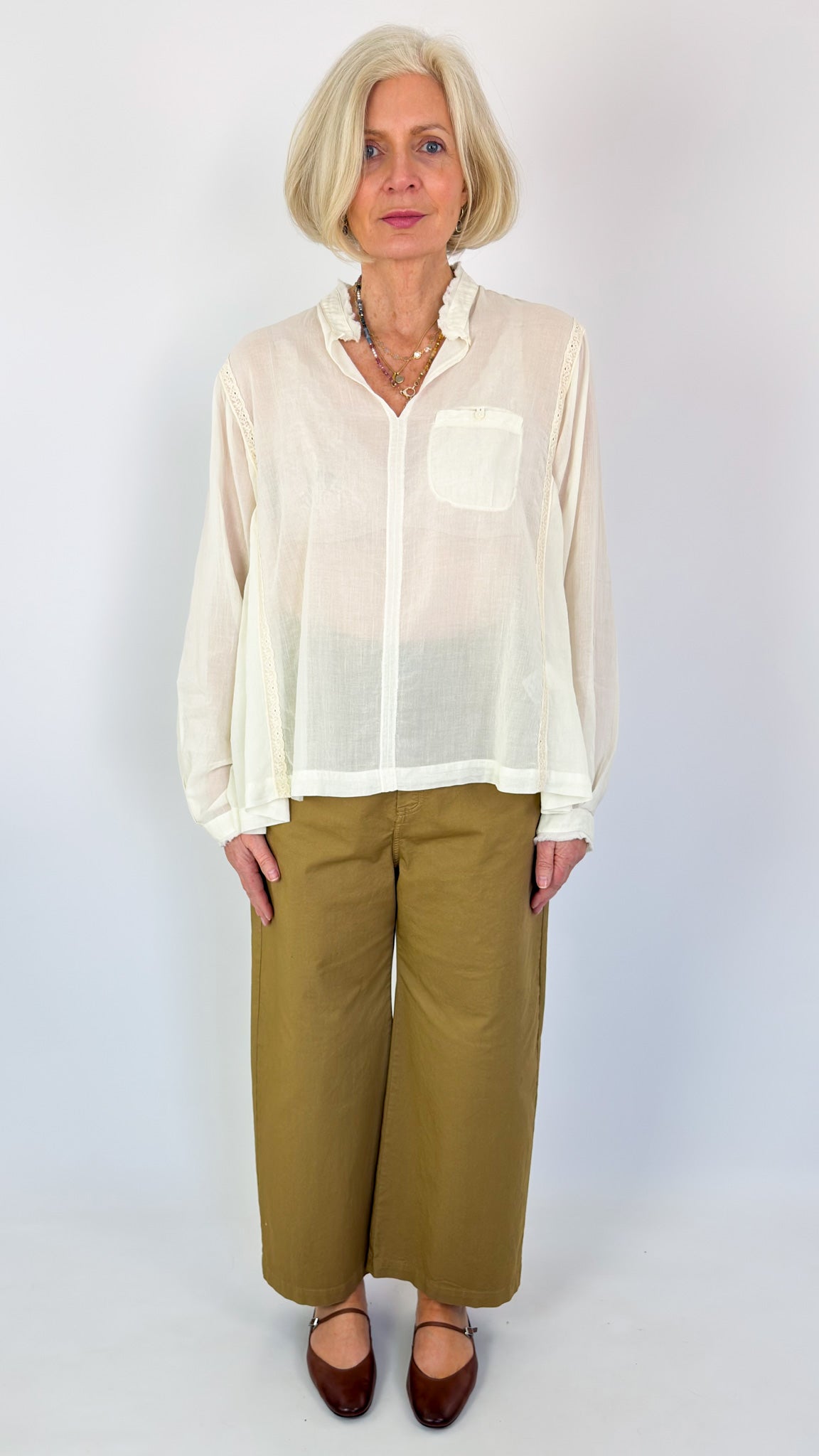 Minina Petra Shirt Cream