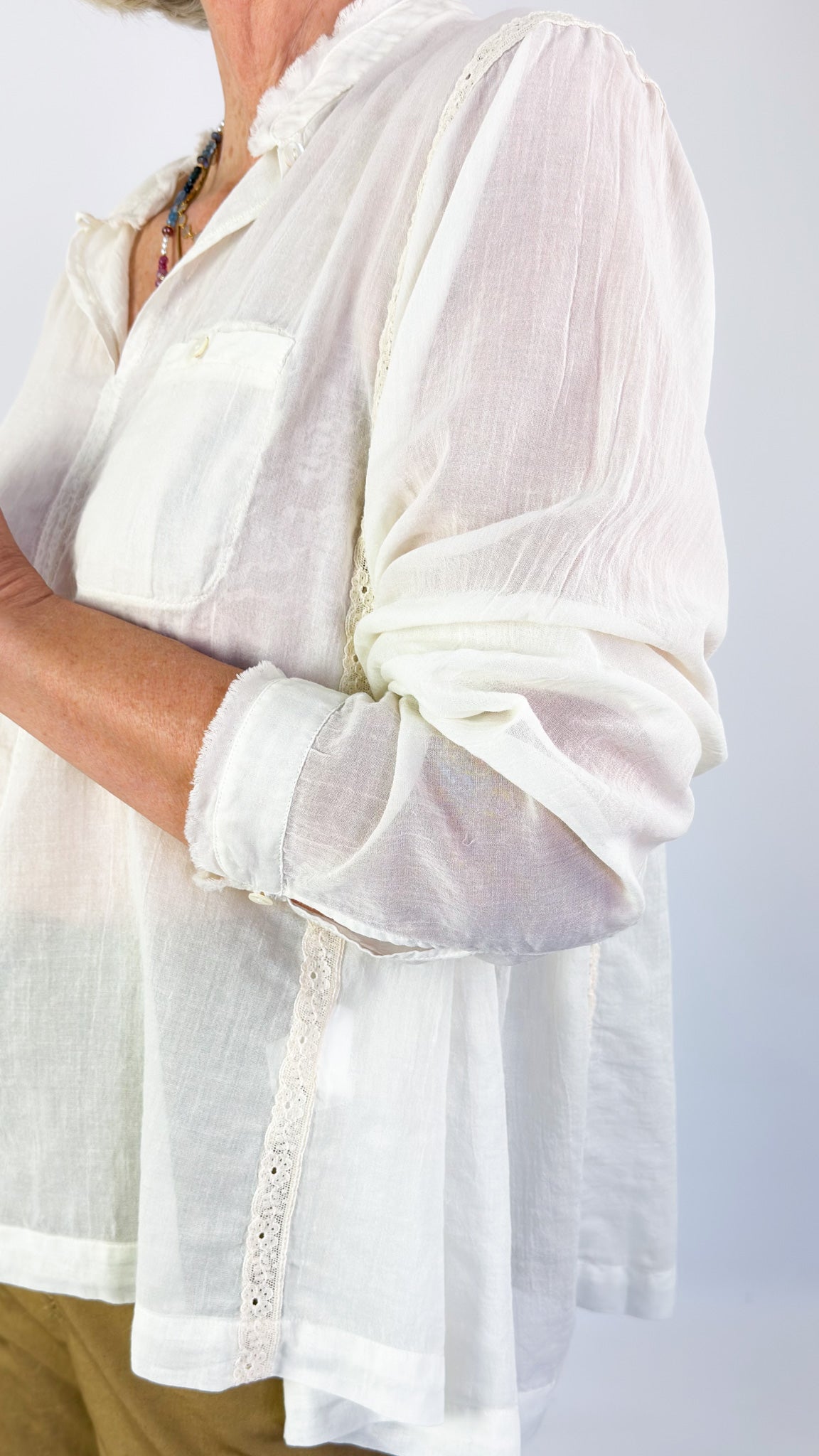 Minina Petra Shirt Cream