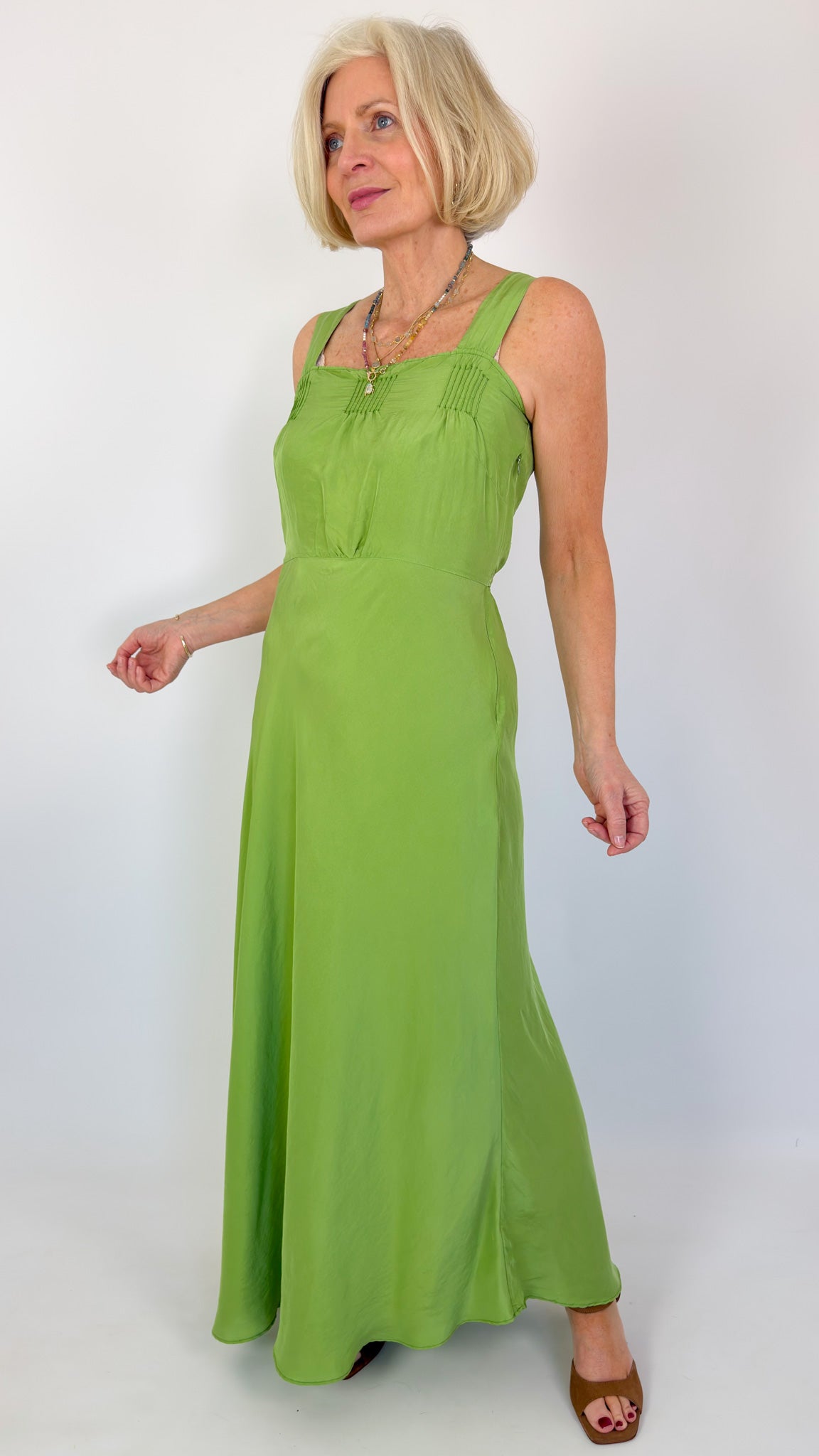 Minina Maggie Dress Aloe