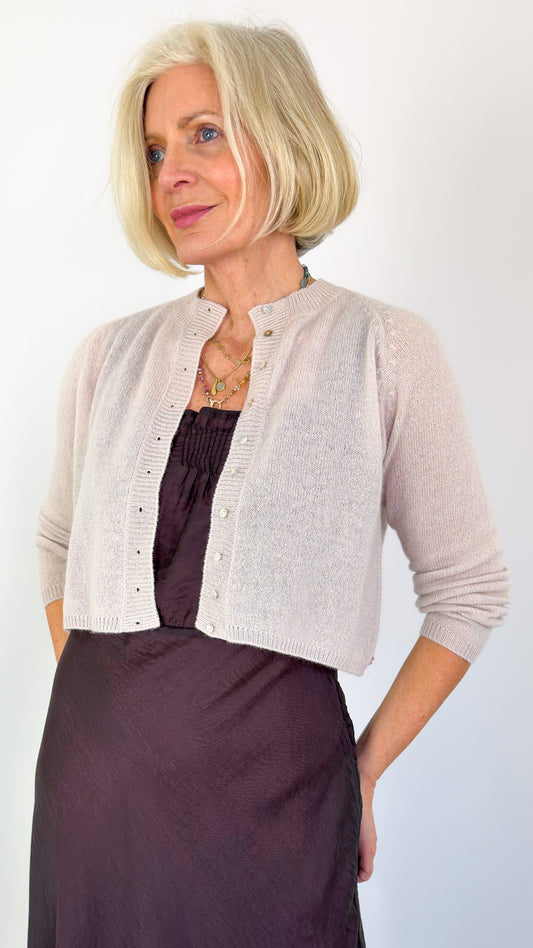 Minina Talco Cardigan Mauve