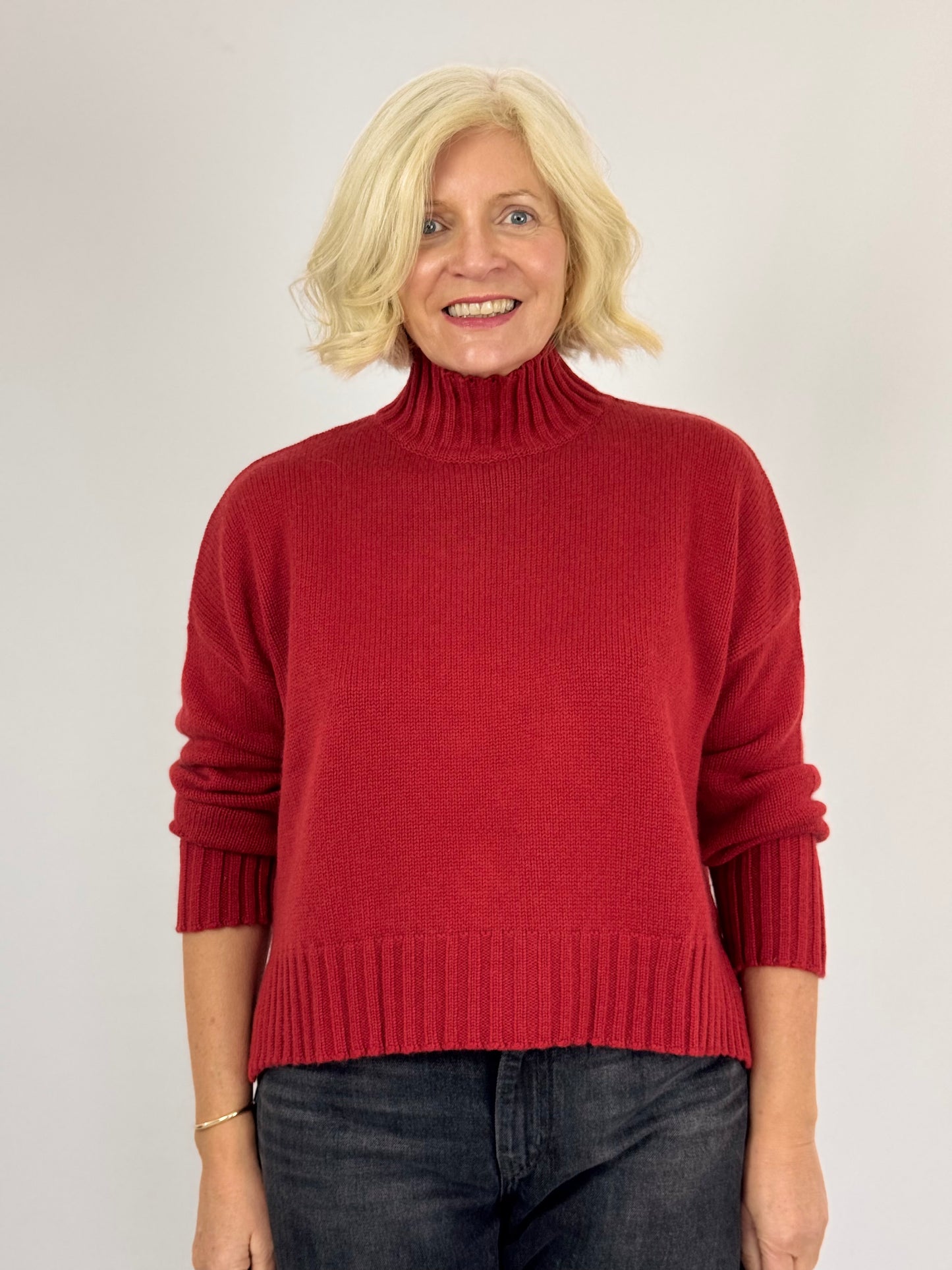 Cordelia James Sawyer Jumper Rust