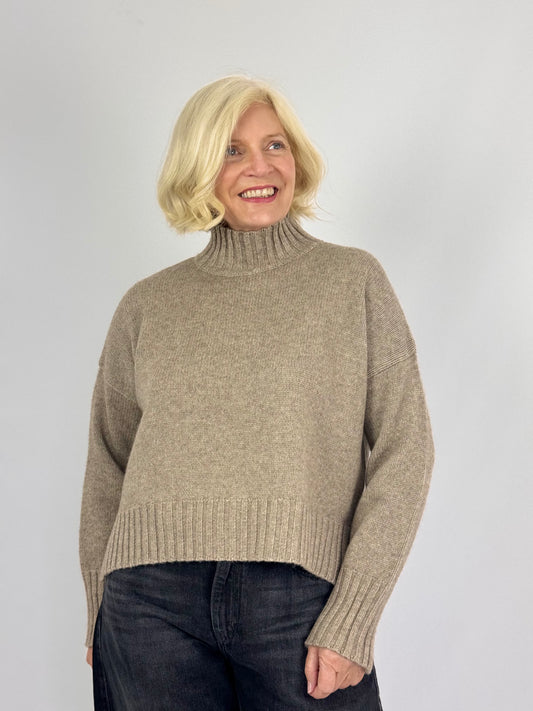 Cordelia James Sawyer Yak Jumper Stone
