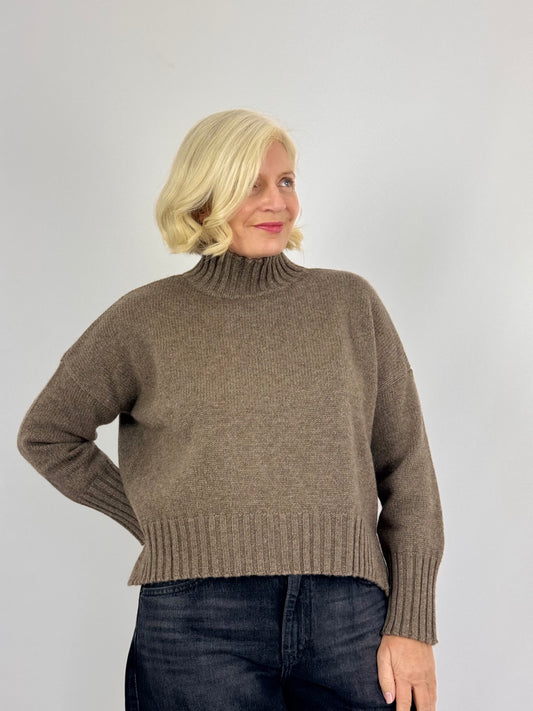 Cordelia James Sawyer Yak Jumper Mocha