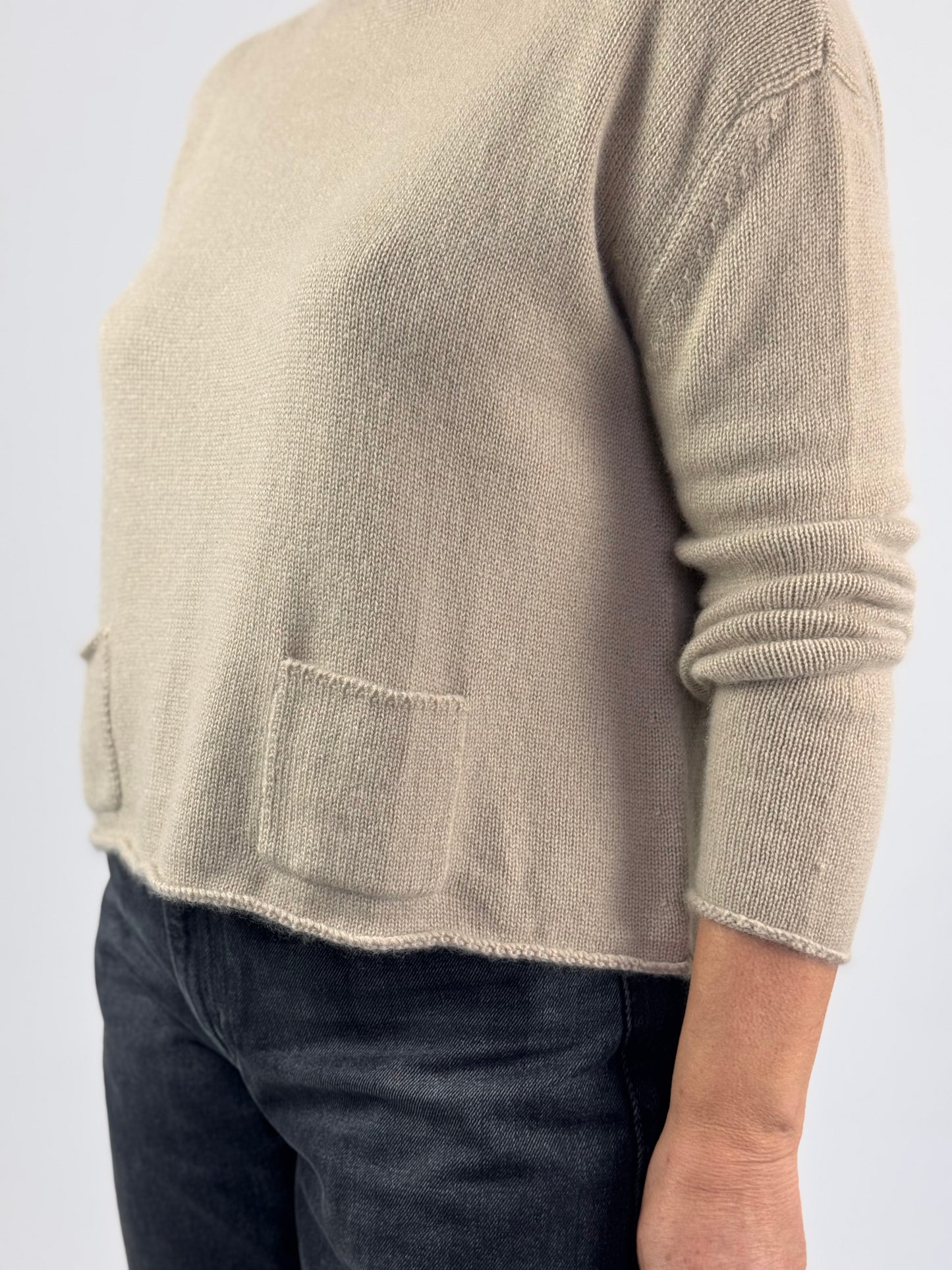 Cordelia James Gaga Cashmere Jumper Camel