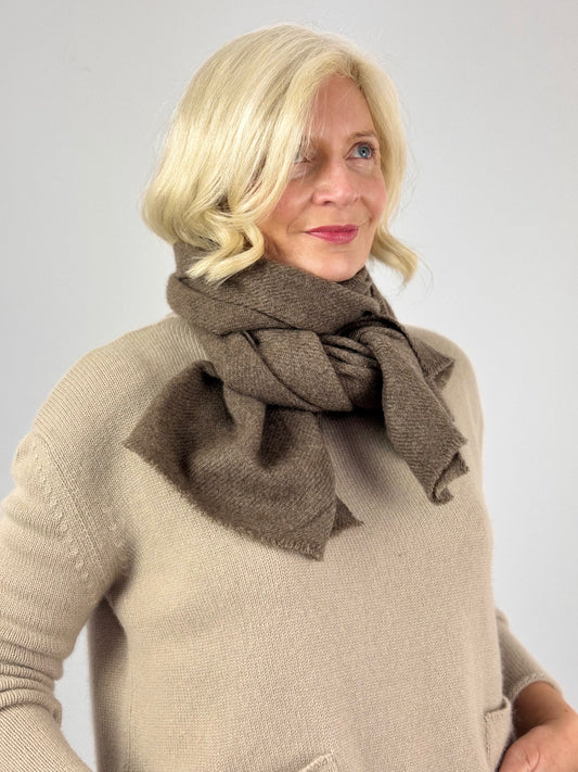 Cordelia James Muffler Scarf Mocha
