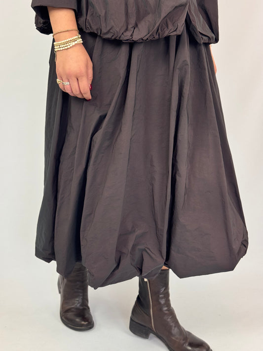 Apuntob 1925 Skirt Aubergine