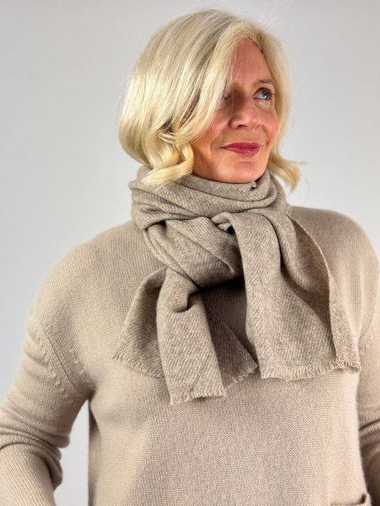 Cordelia James Muffler Scarf Stone