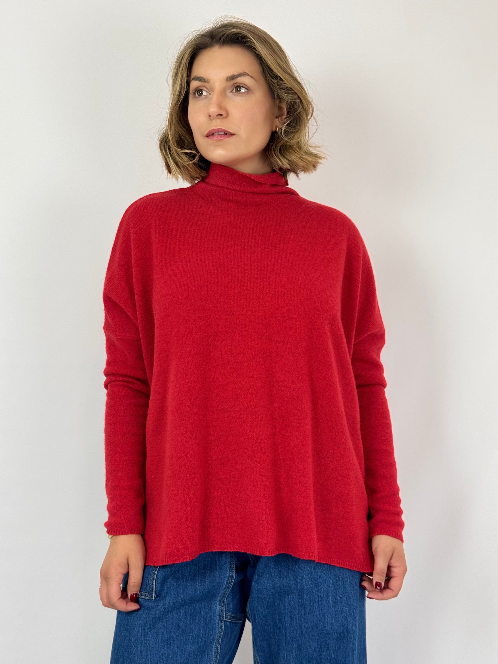 Cash-Ca W55 Jumper Crimson – Cordelia James