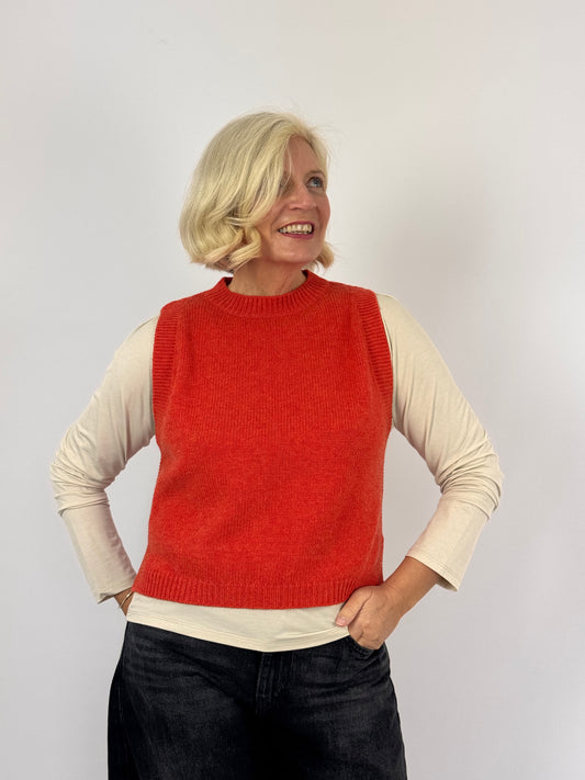 Cordelia James Lula Jumper Flame