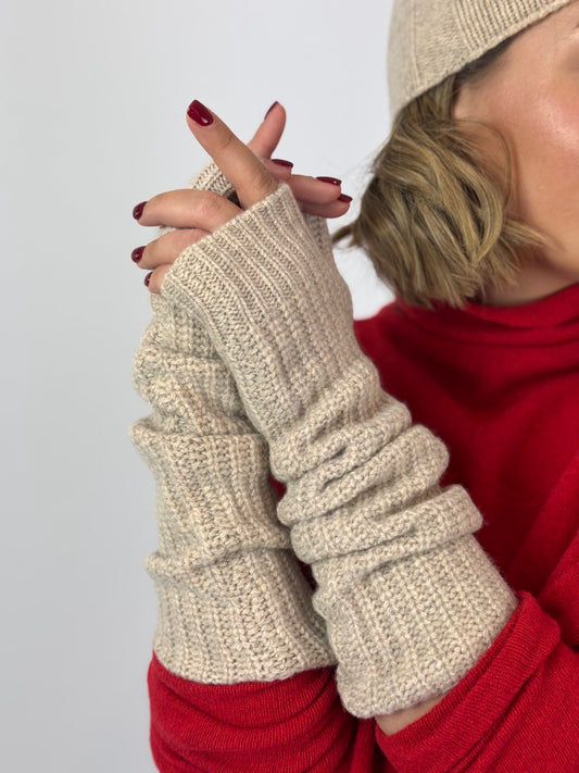 Cash-Ca A503 Mitts Linen