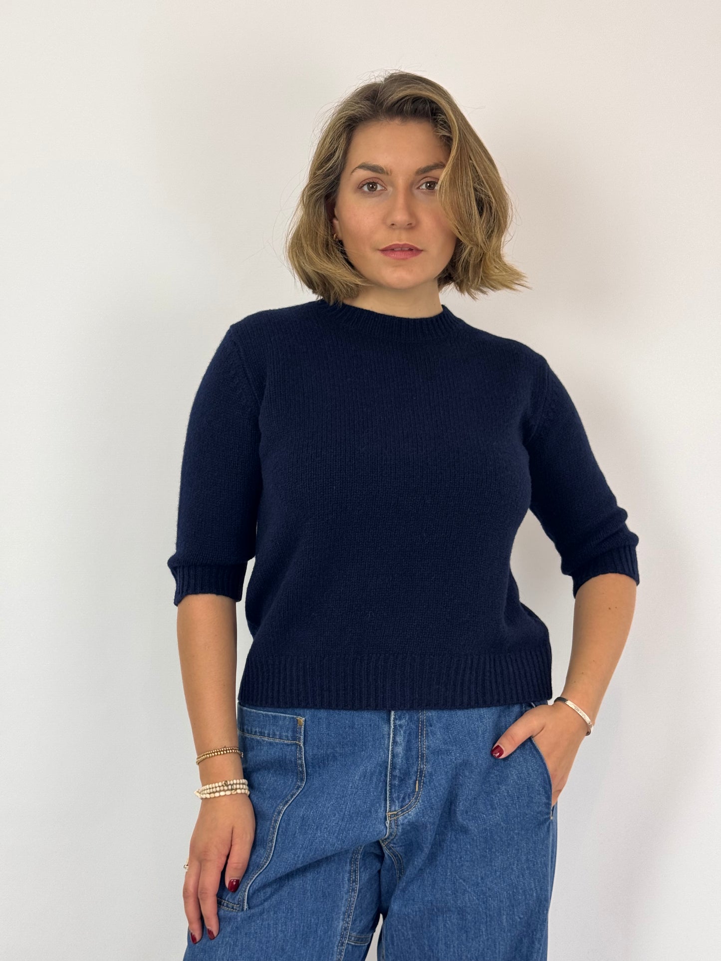 Cash-Ca W61 Jumper Navy