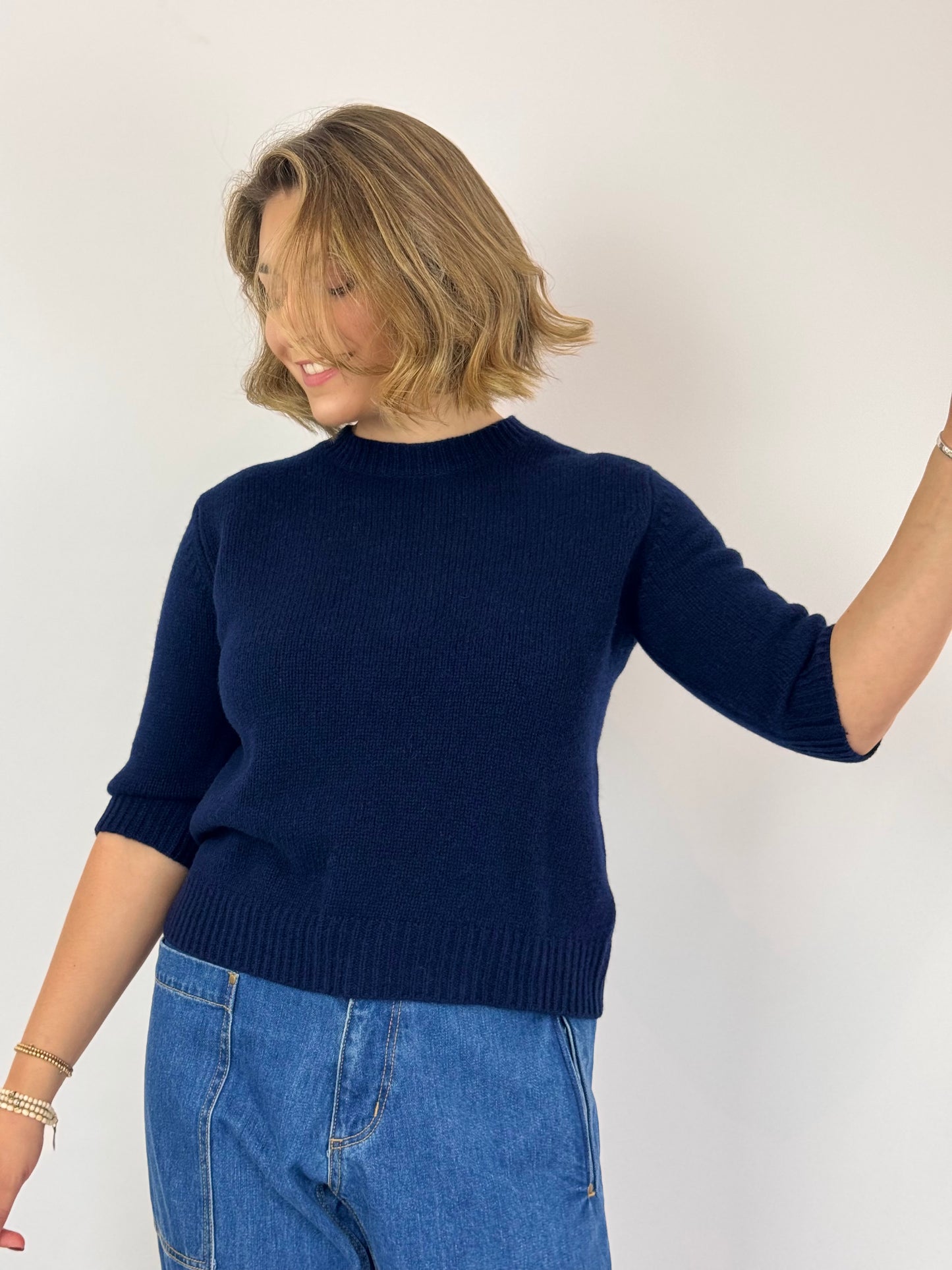 Cash-Ca W61 Jumper Navy