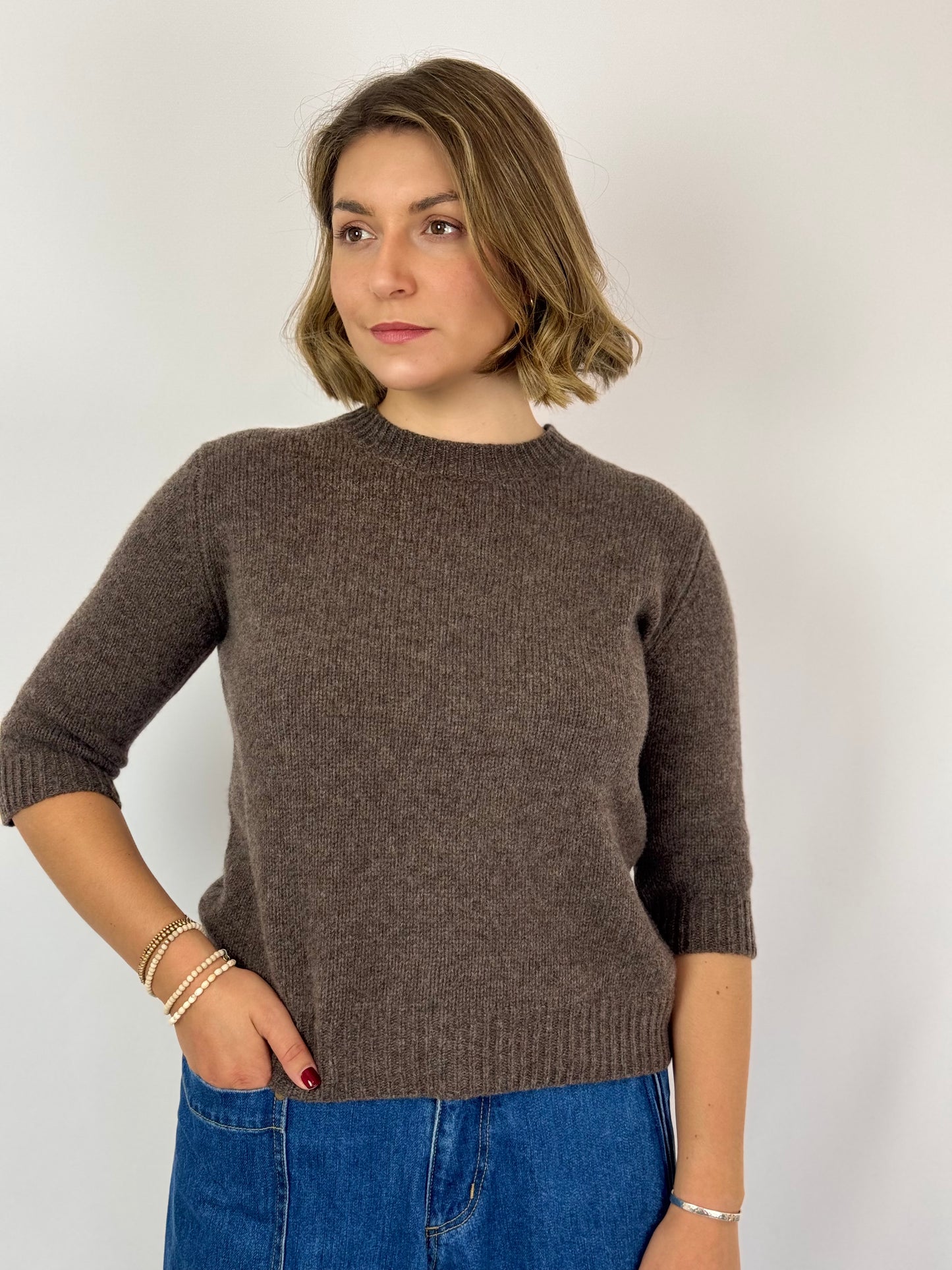Cash-Ca W61 Jumper Carob