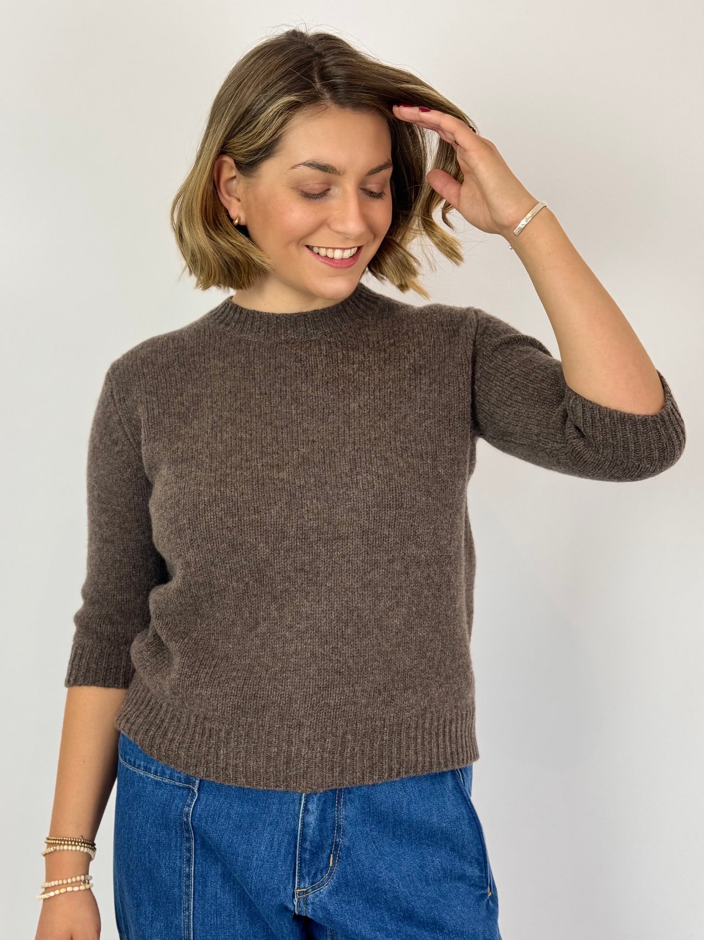 Cash-Ca W61 Jumper Carob