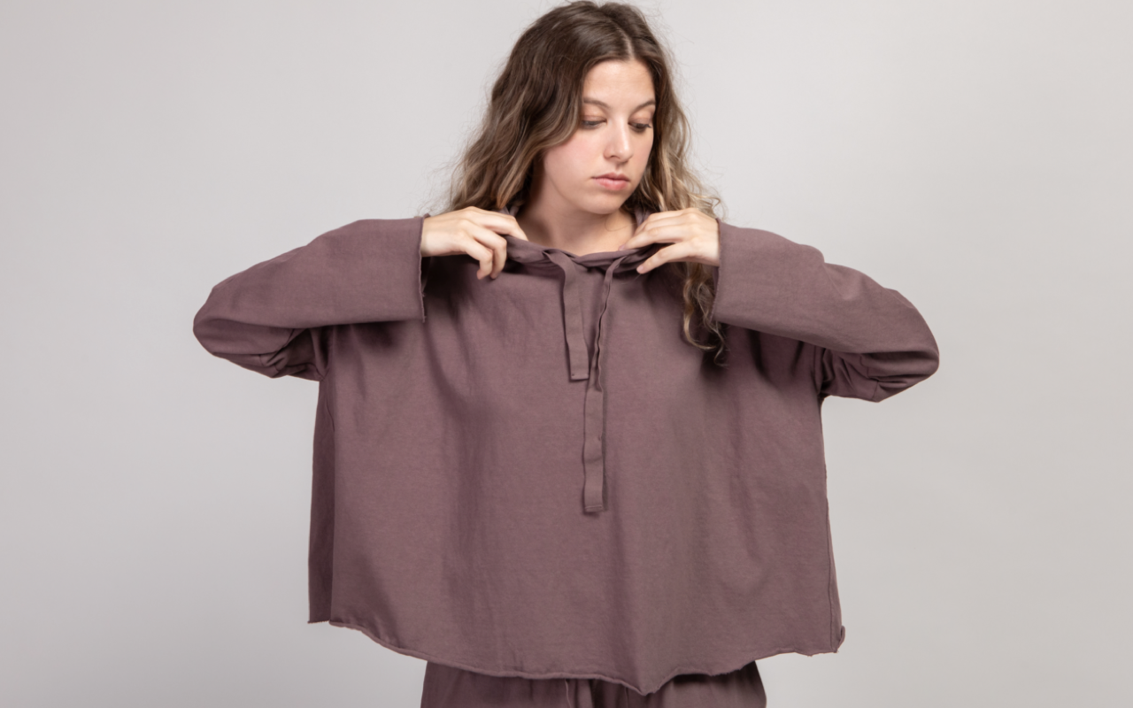 Album Di Famiglia 40_205 Hoodie Jumper White PRE-ORDER