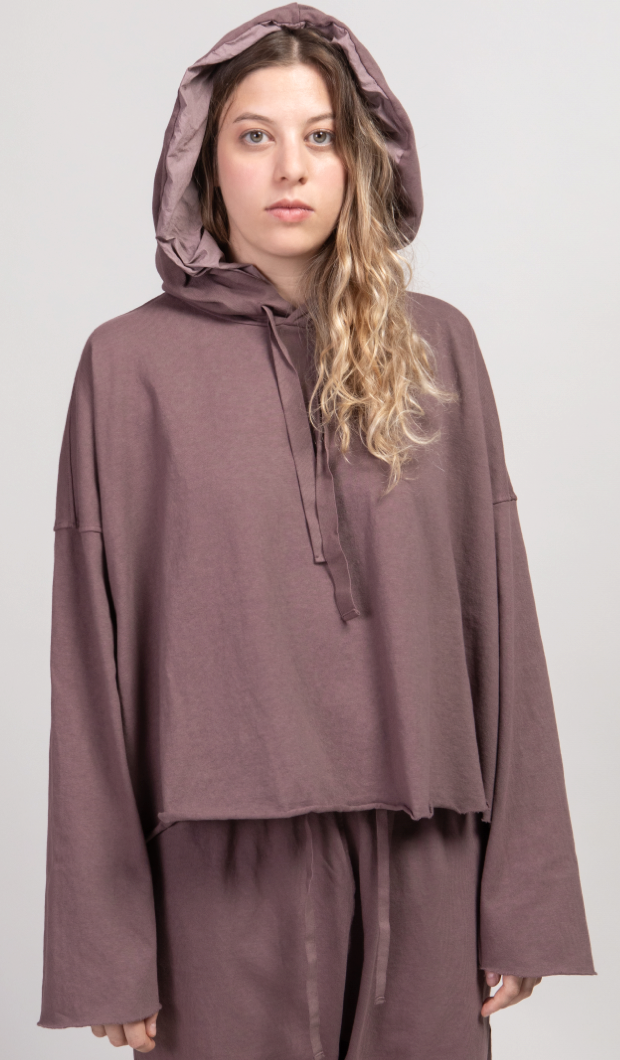 Album Di Famiglia 40_205 Hoodie Jumper Pebble PRE-ORDER