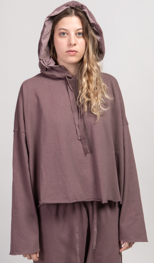 Album Di Famiglia 40_205 Hoodie Jumper Pebble PRE-ORDER