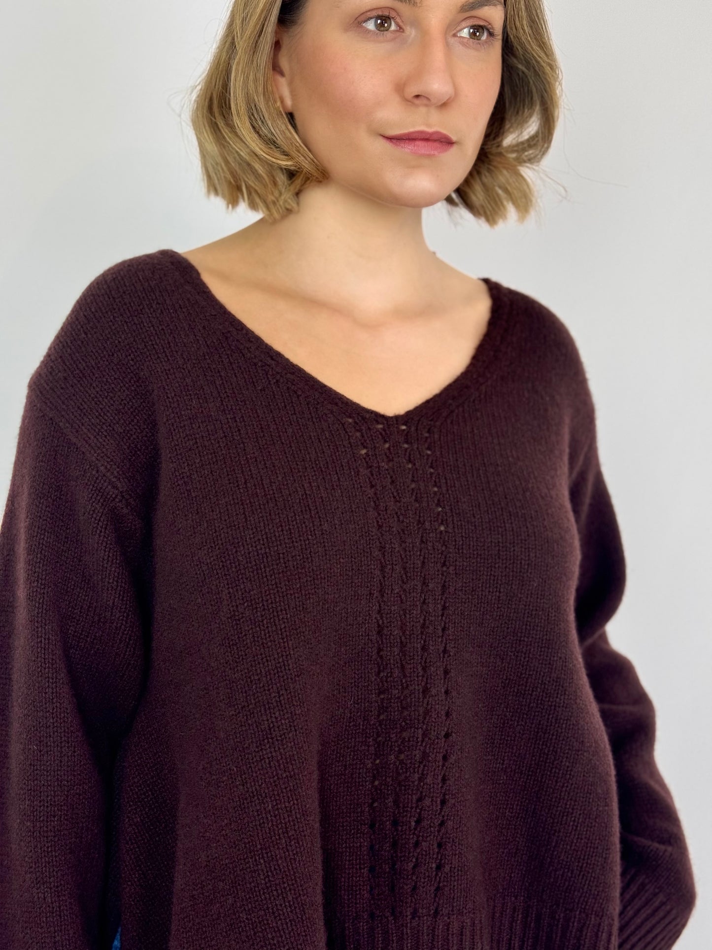 Cash-Ca W56 Jumper Aubergine