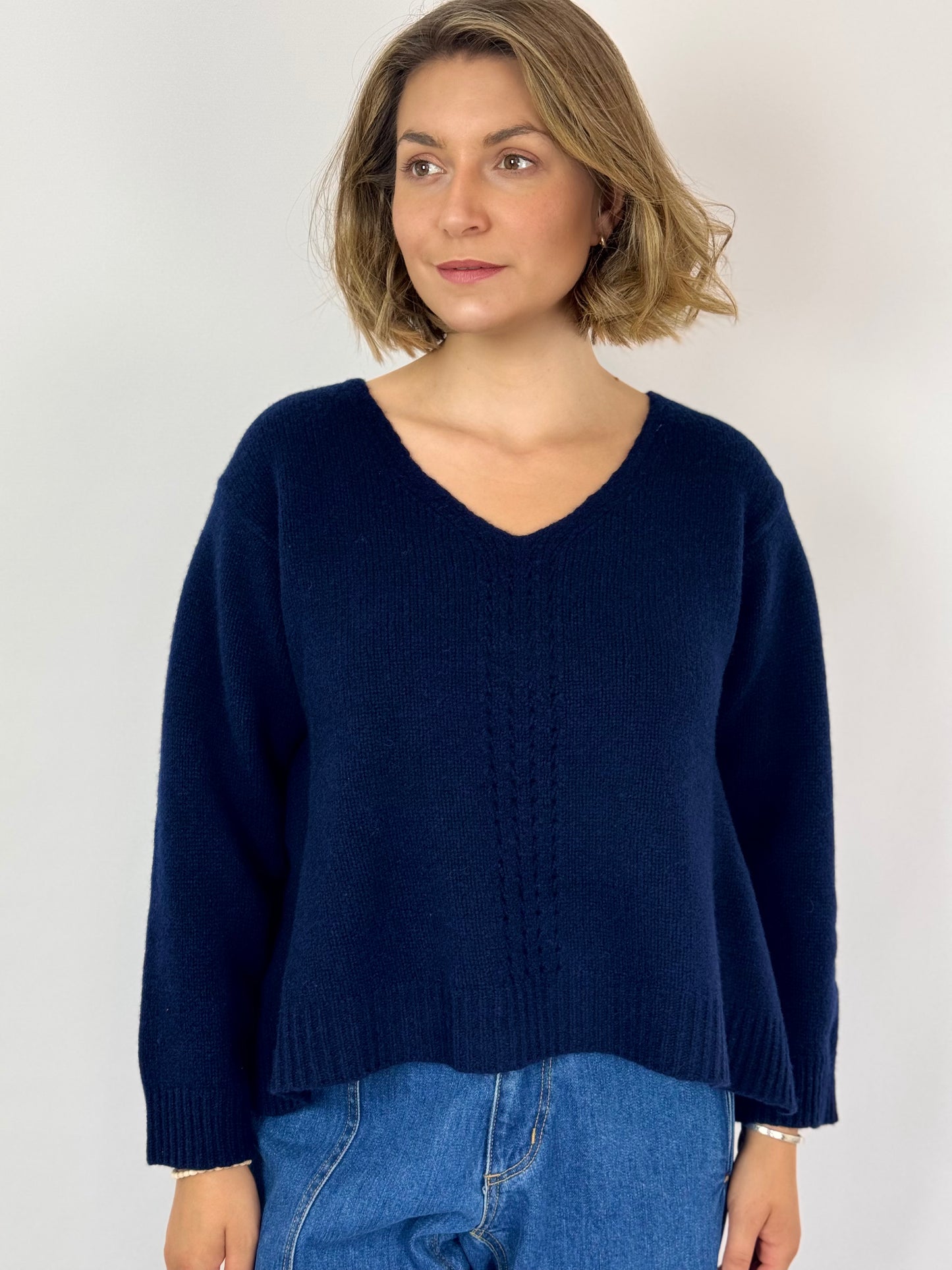 Cash-Ca W56 Jumper Navy