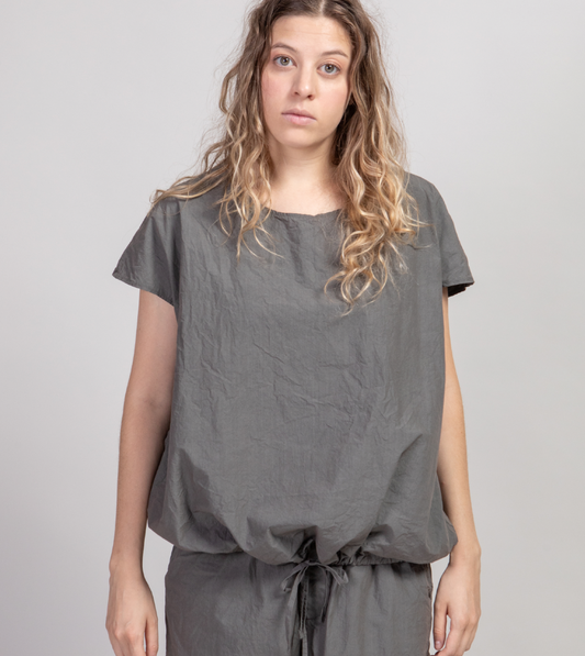 Album Di Famiglia 12_157 TC Drawstring Top Grape PRE-ORDER