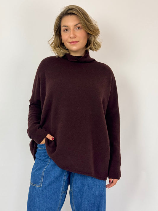 Cash-Ca W55 Jumper Aubergine