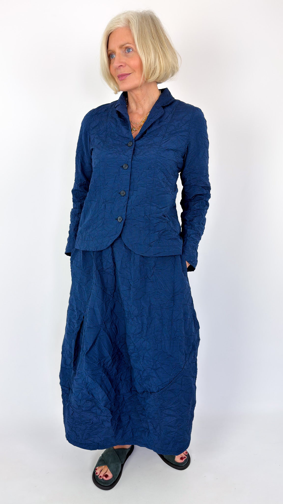 MB Ultima G Skirt Blue Check