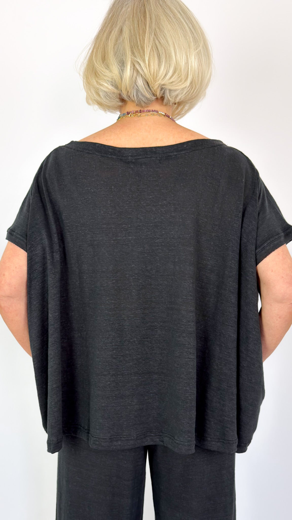 Mama b Greco T-Shirt Anthracite