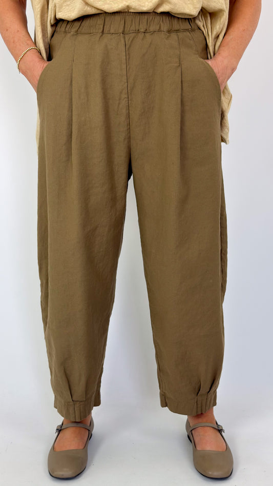 Mama b Bianco D Trousers Cumin Tboom