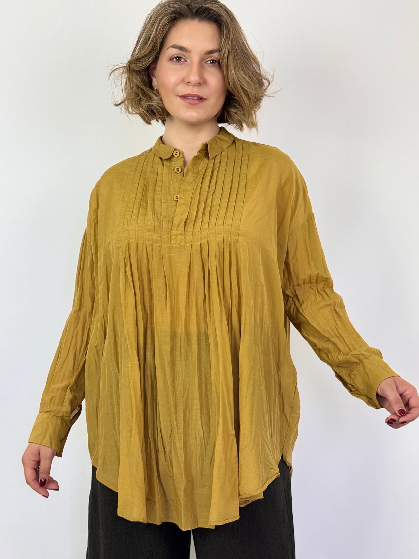 Pas De Calais 6686 Blouse Gold