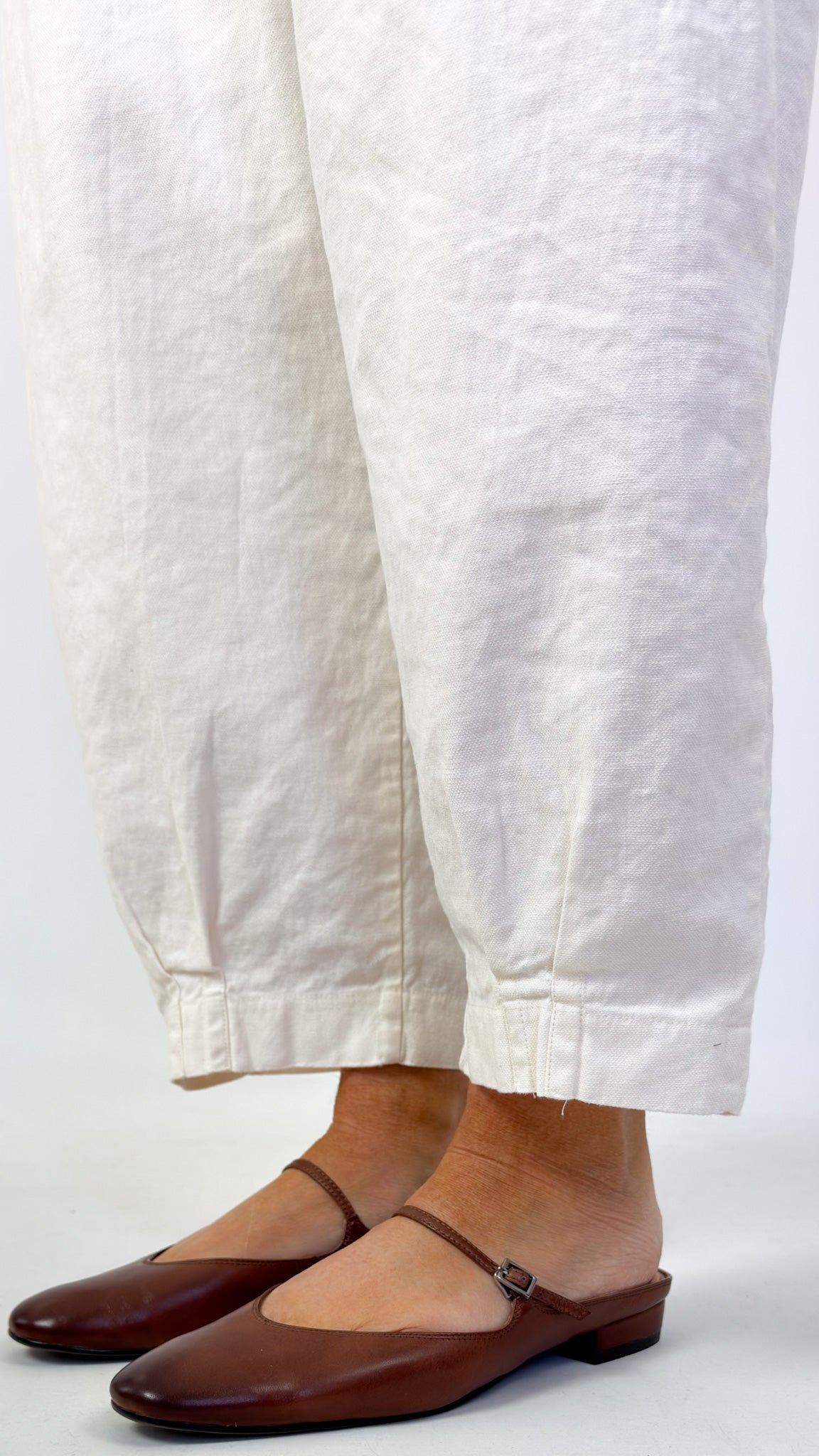 MB Bianco D Trousers Latte Tboom