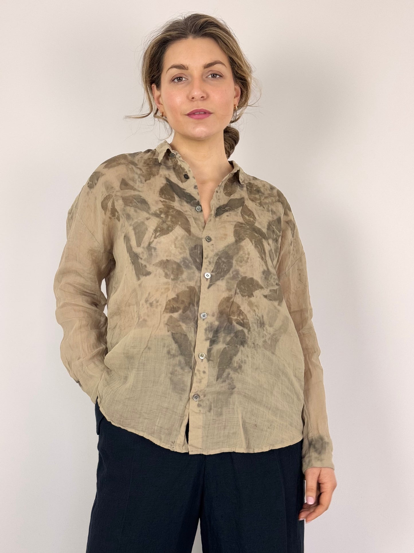 Pas De Calais 6639 Blouse Beige