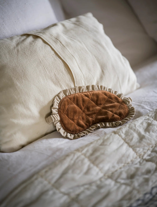 MeanWhile Velvet/Linen Eye Mask
