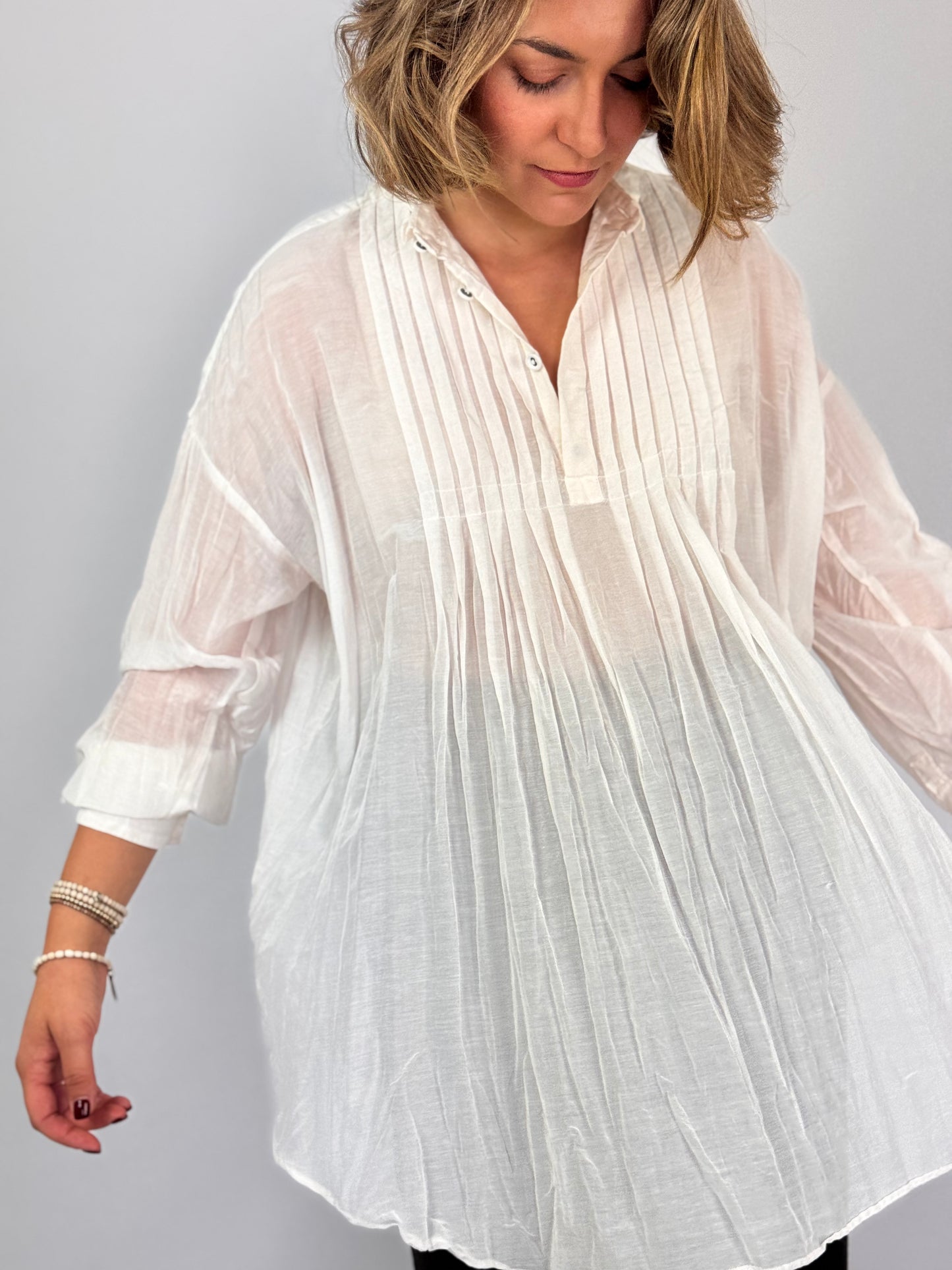 Pas De Calais 6686 Blouse Off-White