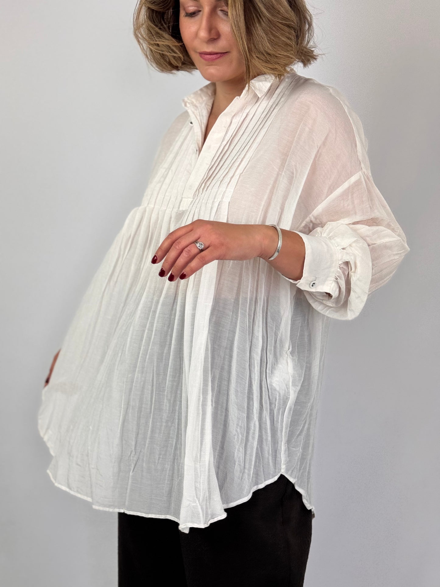 Pas De Calais 6686 Blouse Off-White