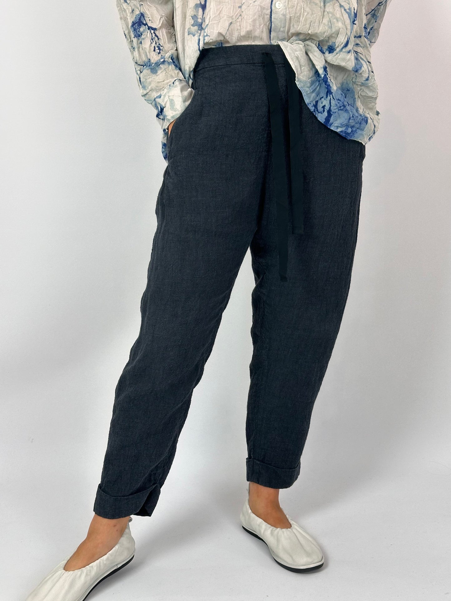 PDC 8402 Cuffed Trousers Charcoal