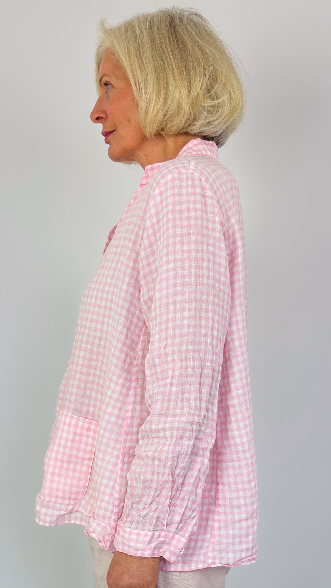 Bergfabel Jenny Shirt Pink Check