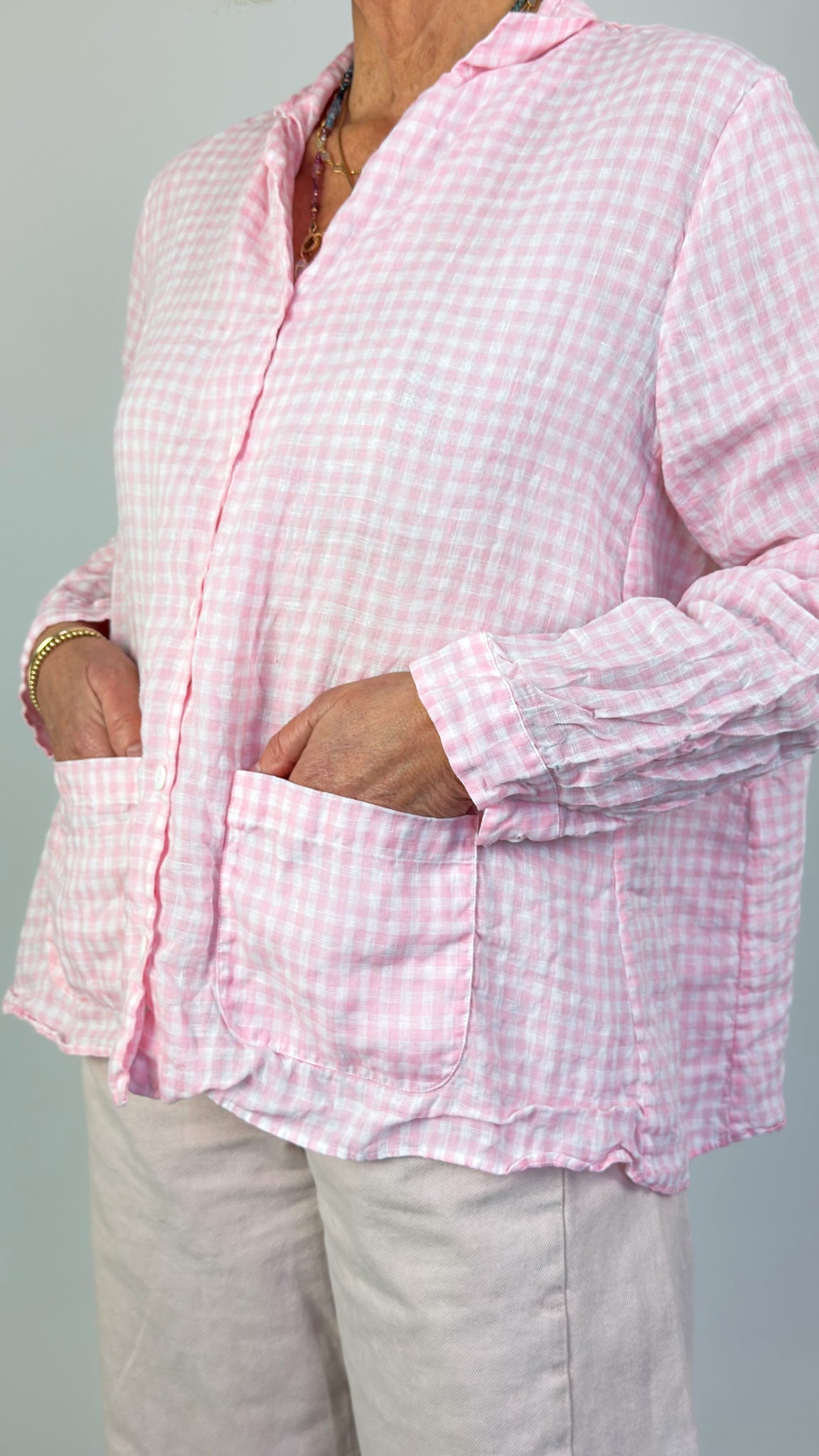 Bergfabel Jenny Shirt Pink Check