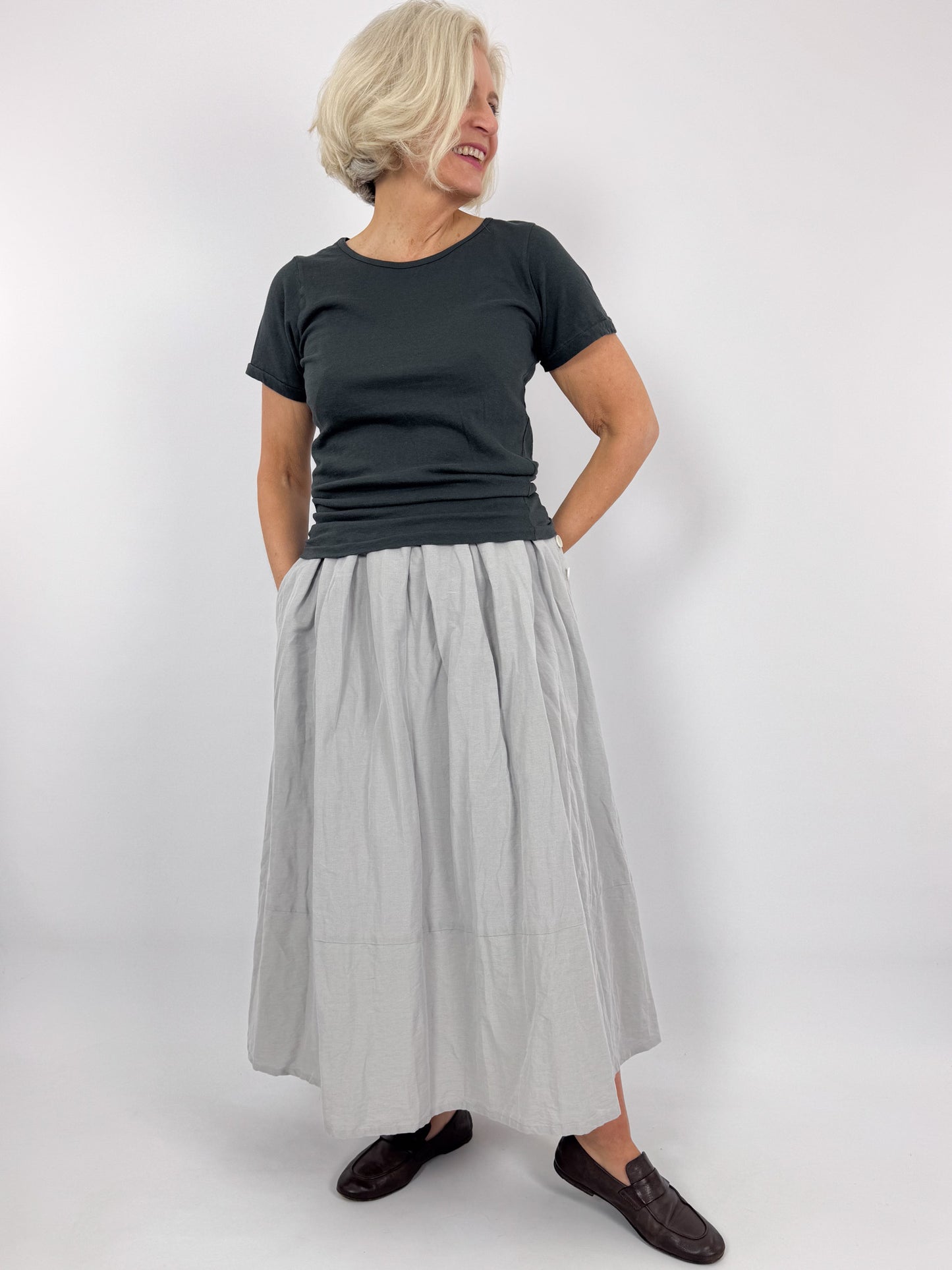 Pas De Calais 7459 Skirt Grey